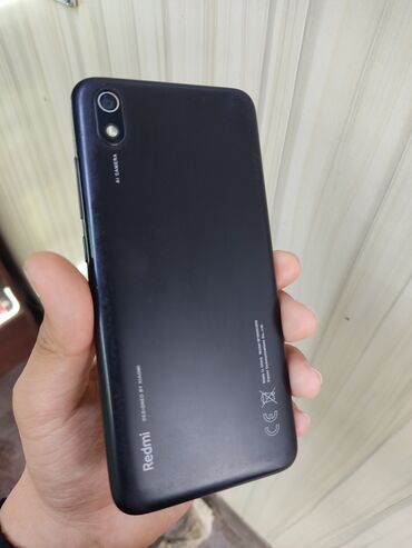 алфон телефон: Xiaomi, Redmi 7A, Б/у, 32 ГБ, цвет - Черный, 2 SIM