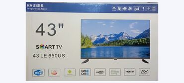 mini 96 android box: ⭕✅Çatdırılma ilə 329 AZN✅⭕.✅Hauser 43 düymlük Smart TV. ✅1il tam rəsmi