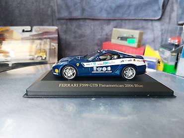 Avtomobil modelləri: Коллекционная модель Ferrari F599 GTB Panamerican blue metallic 2006 — 15
