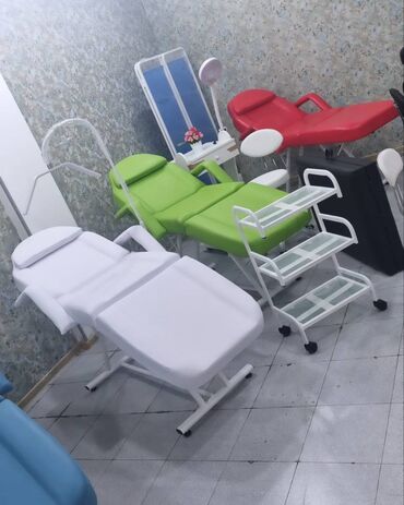 Salon, tibbi mebel dəsti: Yeni, Kosmetoloji kuşetka, Qatlanan, rəng - Ağ