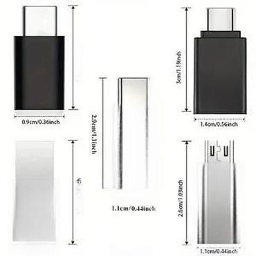 Adapteri za telefone: Adapteri od USB-C do USB 3.0, set od 5 komada NOVO. Opis proizvoda — 9