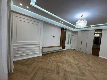 токмок квартира микрорайон: 3 комнаты, 107 м², Элитка, 12 этаж, Евроремонт