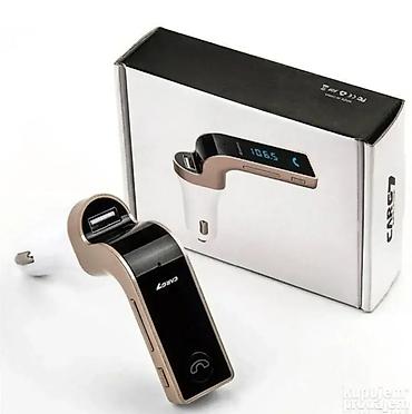 transmiter bluetooth: CARG 7 Bluetooth FM Transmiter - 3u1 Bluetooth za auto kola Novo, u — 1