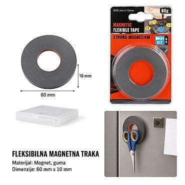 KMT Okrugli prsten za ronjenje jaki magnet tekstilenska mreža