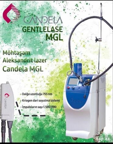 Стаканы: Aleksandrit lazer Candela MGL satilir