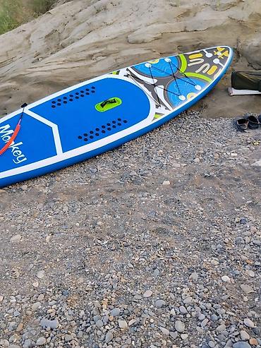 Digər idman və istirahət malları: Stand Up Paddle (SUP) taxtası – Monkey model Jiletidə var-100 AZN - — 3