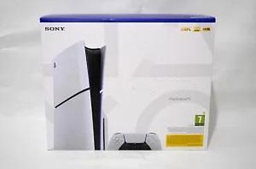 PS5 (Sony PlayStation 5): U ponudi je Sony PlayStation 5 Slim (Disk verzija). Za više — 8