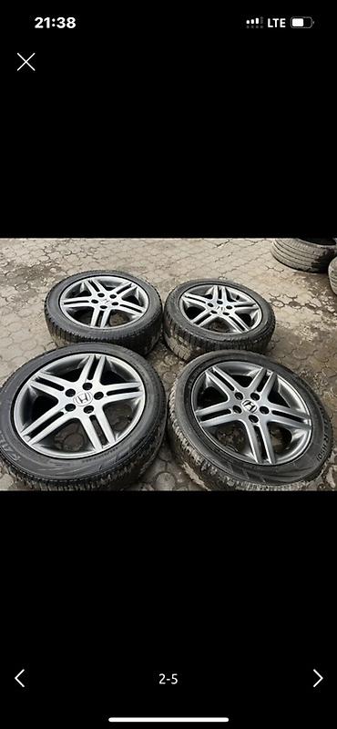 колеса на хонду: Комплект из 4 легкосплавных дисков Honda с шинами. - Диски — 1