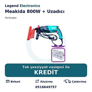 cekic 2018 cekic 2018: Elan başlığı: Perforator Meakida 800W + Uzadıcı Elan mətni: - Meakida — 1