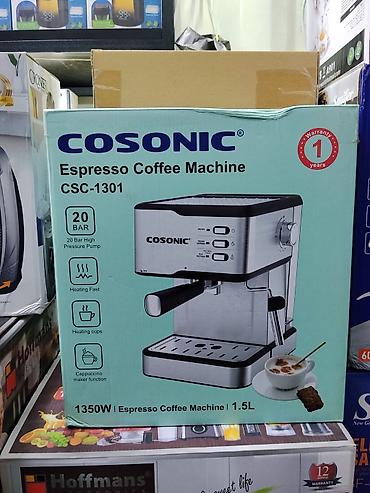 Эспрессо-кофемашина COSONIC CSC-1301 - Насос высокого давления 20 bar