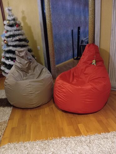 Pufiklər: Yeni, Pufik-kreslo, Parça, Kredit yoxdur — 24