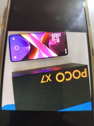 телефоны кнопачные: Poco X7, Б/у, 512 ГБ, цвет - Серый, 2 SIM