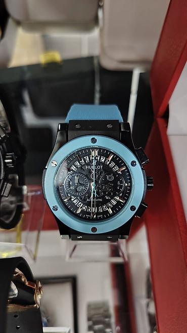 Qol saatları və aksesuarlar: Məhsul: Hublot üslublu avtomatik qol saatları (xronoqraf dizaynı) — 5