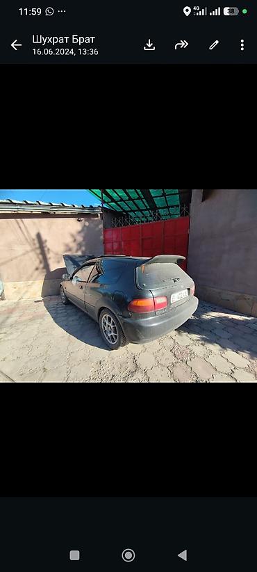 Продажа авто: Honda Civic: 1995 г., Механика, Бензин, Хэтчбэк — 7
