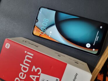 Redmi: Redmi, Redmi A3, Новый, 64 ГБ, цвет - Голубой, 2 SIM