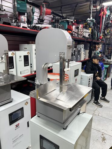 Другие инструменты: Мясорезка Напряжения 220вольт Промышленная ленточная пила для мяса и — 4