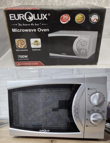 Mətbəx üçün digər texnika: Mikrodalğalı soba Eurolux, Ayrıca dayanan, Mikrodalğalar ilə, Yeni