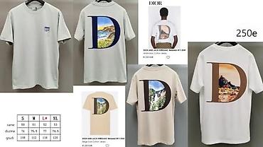 Majice: Men's T-shirt Dior, bоја - Siva — 14