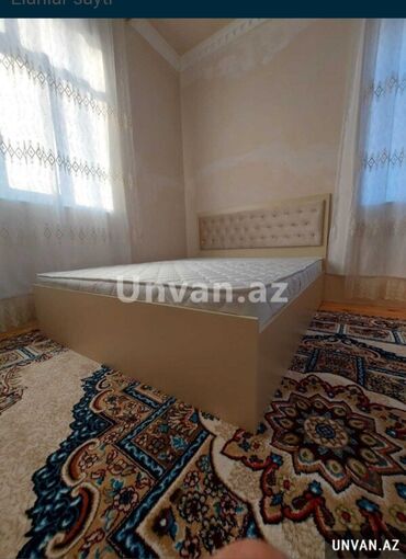 yataq kravati: Новый, Двуспальная кровать, С матрасом, Без выдвижных ящиков, Турция