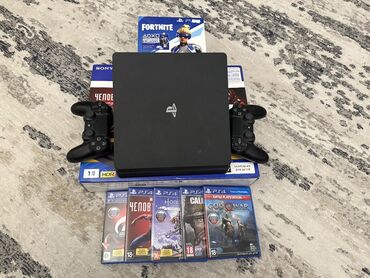 PS4 (Sony Playstation 4): İdeal vəziyyətdədi demək olarkı istifadə olunmayıb yalnız orijinal