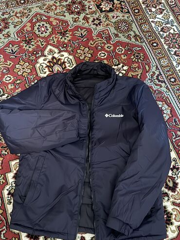 göy rəngli qış üçün kişi gödəkçəsi: Kurtka, Bomber, Qış, The North Face, S (EU 36)