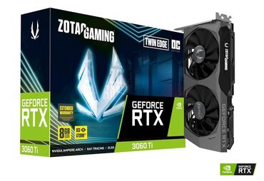 sistem bloklari: Videokart ZOTAC GeForce RTX 3060 Ti, 8 GB, İşlənmiş