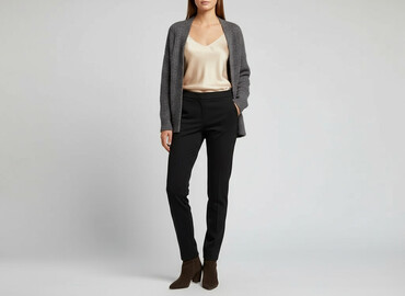 Women's Pants: Today Spodnie materiałowe damskie, rozmiar L