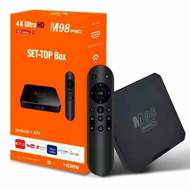 kabelsiz tv: Yeni Smart TV boks TV box 4 GB / 64 GB, Android, Pulsuz çatdırılma