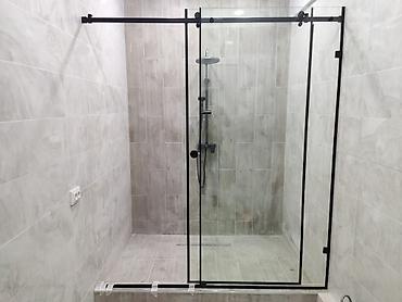 Душевые кабины: Душевая кабина Прямоугольная, Покрытие: Антикапельное — 19