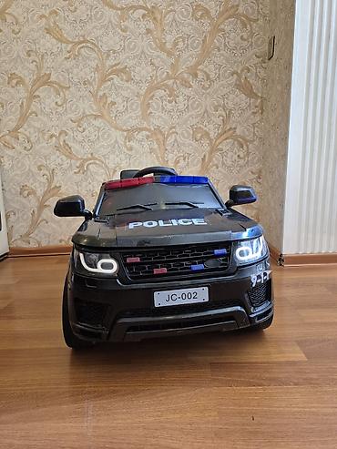 Uşaq dünyası: Uşaq üçün elektrikli polis maşını – JC-002 Mənzil evi olduğu üçün ev — 1