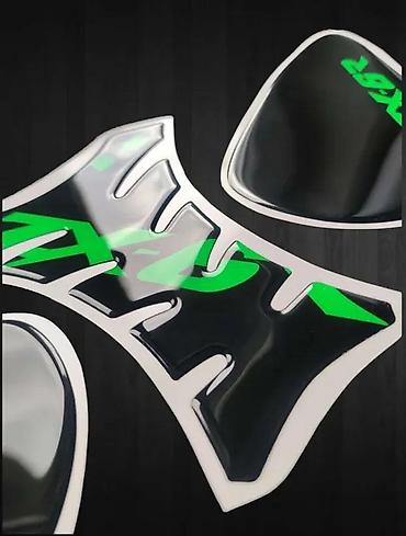 legend ruma: 3D Stikeri - zx6R Tank pad bočni štitnici rezervoara- 2059 📌 Opis: 3D — 4
