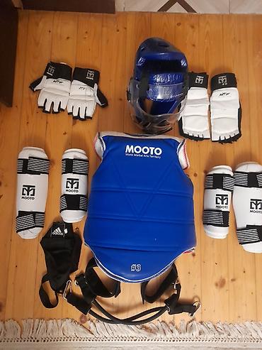 zigzag one 50 cc: Taekvondo üçün tam qoruyucu dəst Brendlər: MOOTO, Adidas Rəng — 1