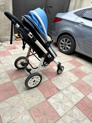 usag arabalari: Классическая прогулочная коляска, Б/у, Пол: Мальчик, Возраст: 18-24 месяцев, Самовывоз