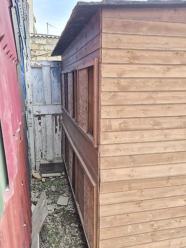 goyercin hini: Taxta quşxana/klet sistemi - Material: tam taxta karkas, ön hissəsi — 2