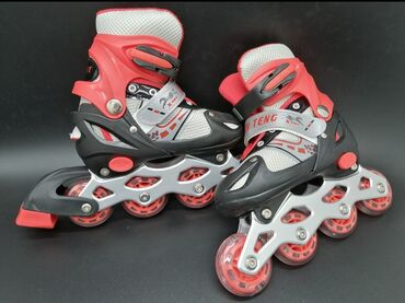 Roleri i rolšue: Cena 3490 din Roleri sa Silikonskim svetlećim tockovima U brojevima na lalafo.rs — 8 Roleri i rolšue: Cena 3490 din Roleri sa Silikonskim svetlećim tockovima U brojevima — 8