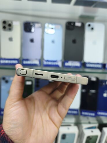 Samsung: Samsung Galaxy S24 Ultra, rəng - Qızılı, Barmaq izi — 4