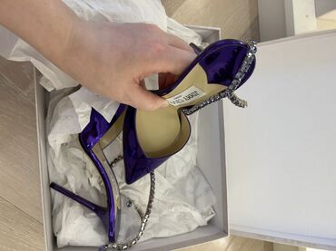 Tuflilər: Туфли jimmy choo фиолетовые с камнями очень красивые. Ни разу не — 4