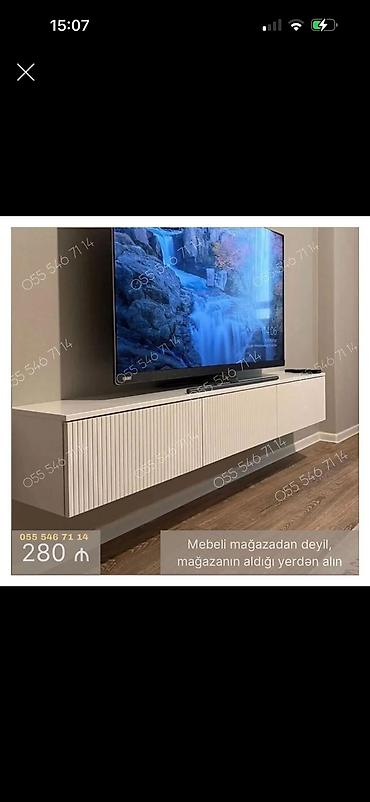 Asma TV altlığı / divar konsolu - Minimalist, müasir dizayn - Divara lalafo.az -da Asma TV altlığı / divar konsolu - Minimalist, müasir dizayn - Divara