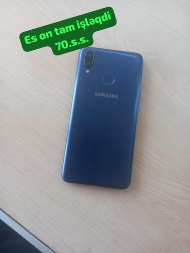 iphone 5 se 2: Samsung Galaxy A10s, rəng - Göy, İki sim kartlı