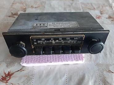 alkometar cena: AUTO RADIO ITT TS703 W GERMANY | Dobro stanje sa pocetka 70ih god — 3