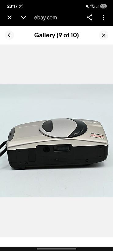 ve box: Canon Autoboy Luna XL (Panorama AiAF) 35mm plyonka fotoaparatı — 8