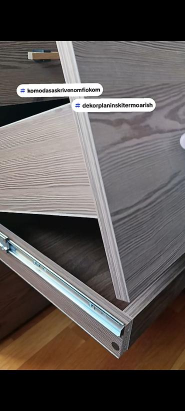 ikea ormari srbija: -Komoda sa skrivenom fiokom se izradjuje od Univera debljine 18mm u — 5