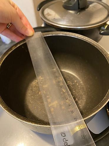 Сковородки: Tefal: 2 сковороды и 1 крышка. Покупал на заказ в Дании. Made in — 13
