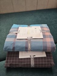 Комплекты постельного белья: Муслиновые постельное белье с нежными цветочными принтами - Материал — 20