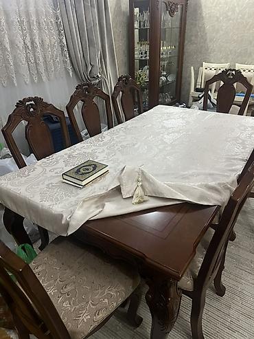 Klassik yemək otağı mebeli dəsti Tərkib: - 1 ədəd massiv ağacdan düz lalafo.az -da Klassik yemək otağı mebeli dəsti Tərkib: - 1 ədəd massiv ağacdan düz