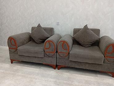 Mebel: İşlənmiş, Klassik divan, Divan, Bazalı, Açılan — 2