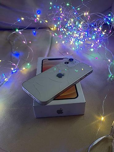 Apple iPhone: IPhone 12, Б/у, 256 ГБ, Белый, Коробка, 81 % — 2