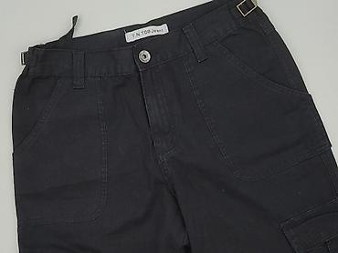 pull ane bear: Męskie spodnie cargo T.N.T08 Jeans, kolor czarny, rozmiar W33. - — 1