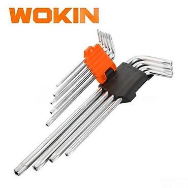 Alətlər: "WOKINTORX ALLEN" 9 parça ekstra uzun açar dəstiWOKIN 9 PARCA EXTRA — 1