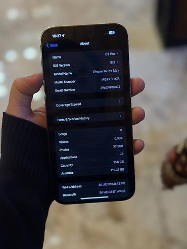 azercell gigamax paketi: IPhone 14 Pro Max, 256 GB — 5
